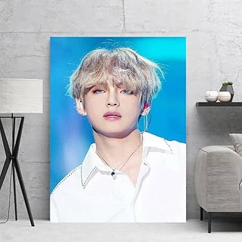 BTS テヒョン 額縁 BTS 防弾少年団 TAEHYUNG V フォトフレーム A4 額縁 テヒョン